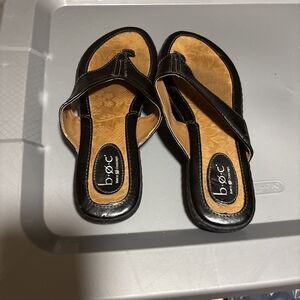 Born Concept Black Sandal Size 8M